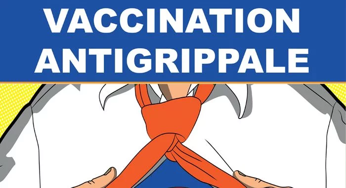 Vaccination antigrippale au CHAM - Stand d'information