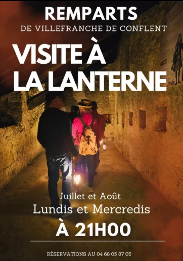VISITE DES REMPARTS À LA LANTERNE