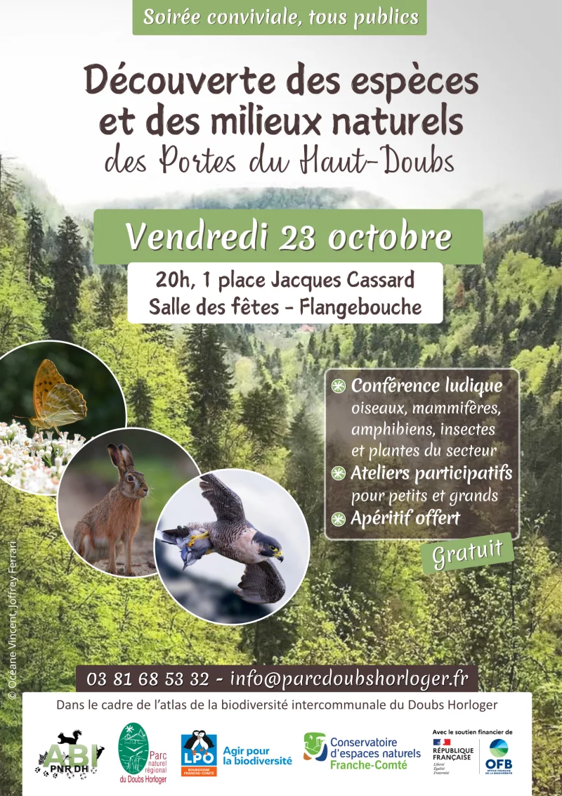 Soirée découverte de la faune et de la flore