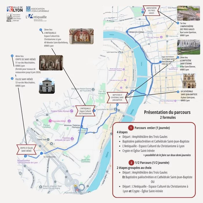 Les premiers chrétiens de Lyon : une visite multisites à travers l’histoire de Lugdunum