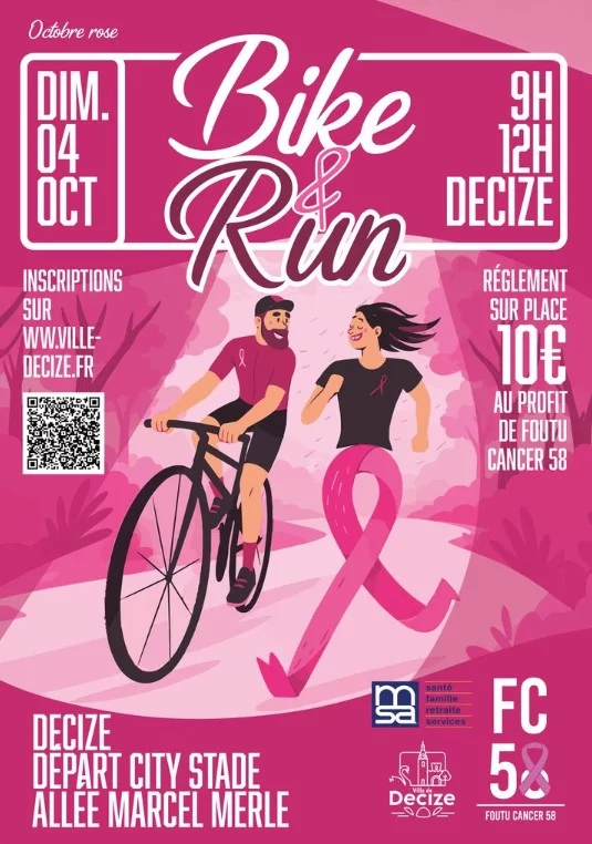 Bike and Run - Octobre Rose