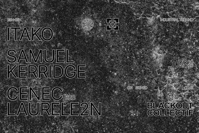 Blackout : Samuel Kerridge (Hybrid), Cenec b2b Laurele2n...