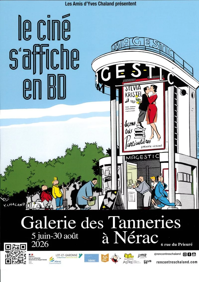 Le ciné s'affiche en BD