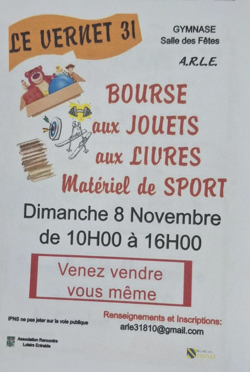 BOURSE AUX JOUETS