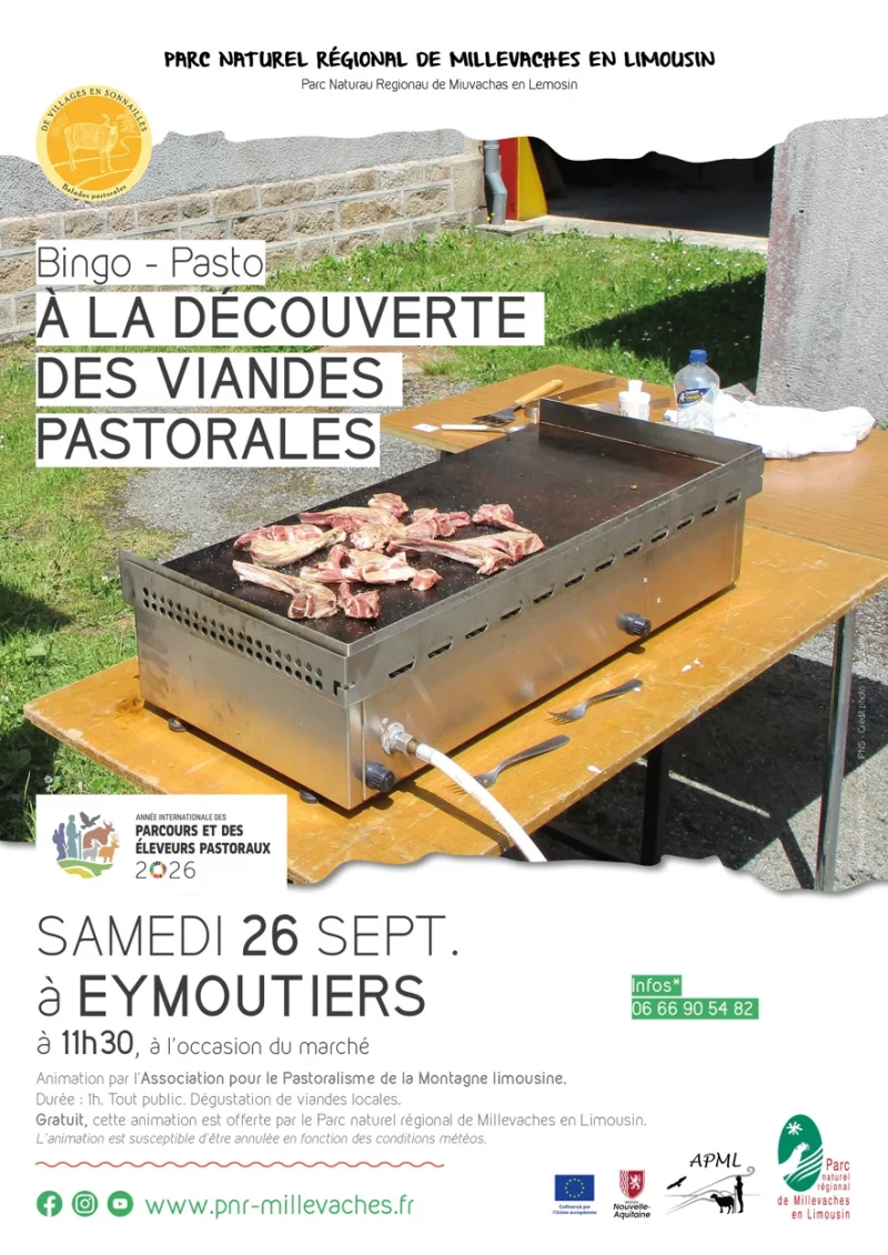 Bingo-pasto: à la découverte des viandes pastorales