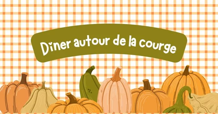 Dîner autour de la courge