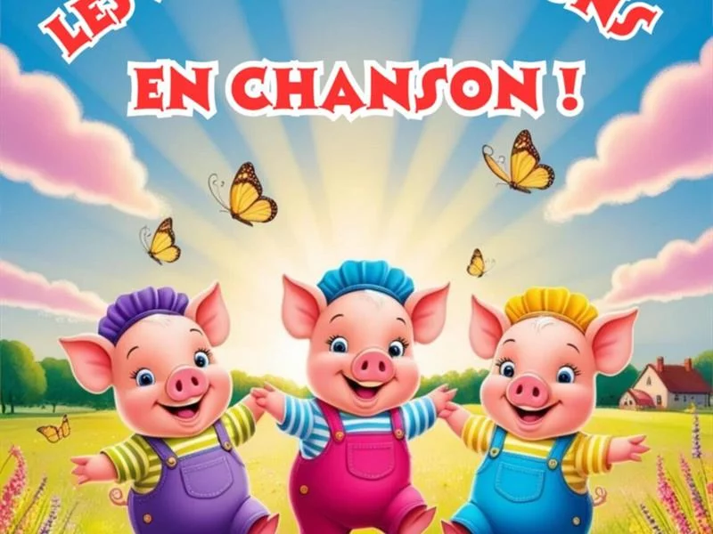 Spectacle jeune public - Les Trois P'tits Cochons en chanson !