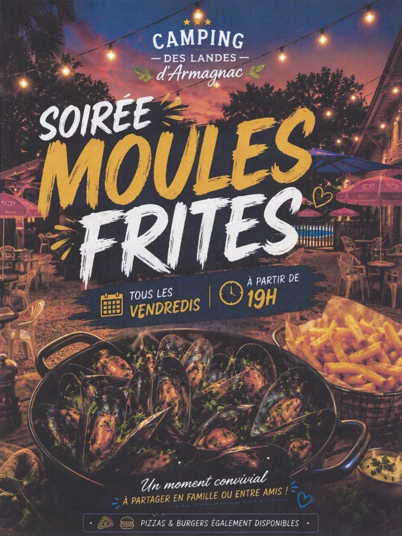Soirée moules-frites