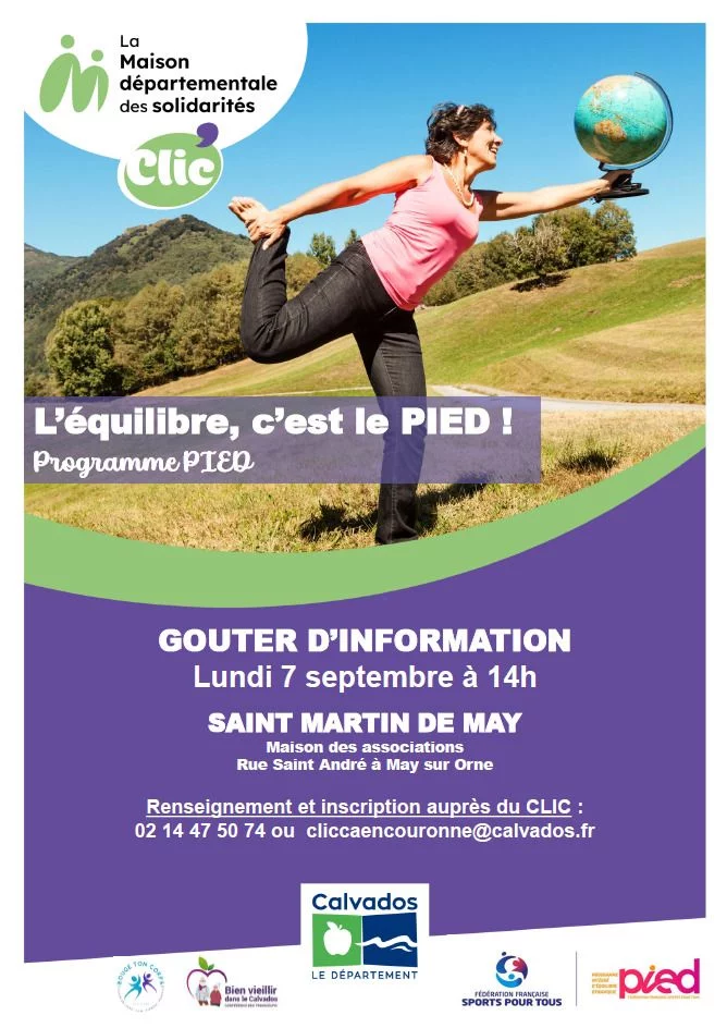 L'équilibre, c'est le PIED !