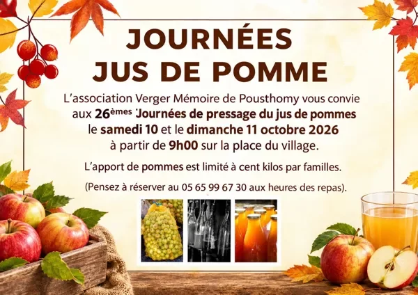 Journées Jus de Pomme