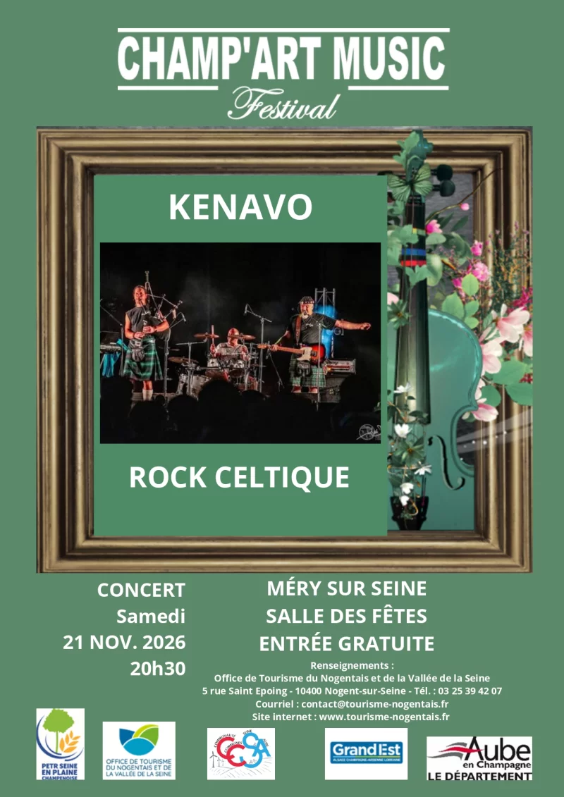 Champ'Art Music Festival à la Salle des Fetes de Méry-sur-Seine