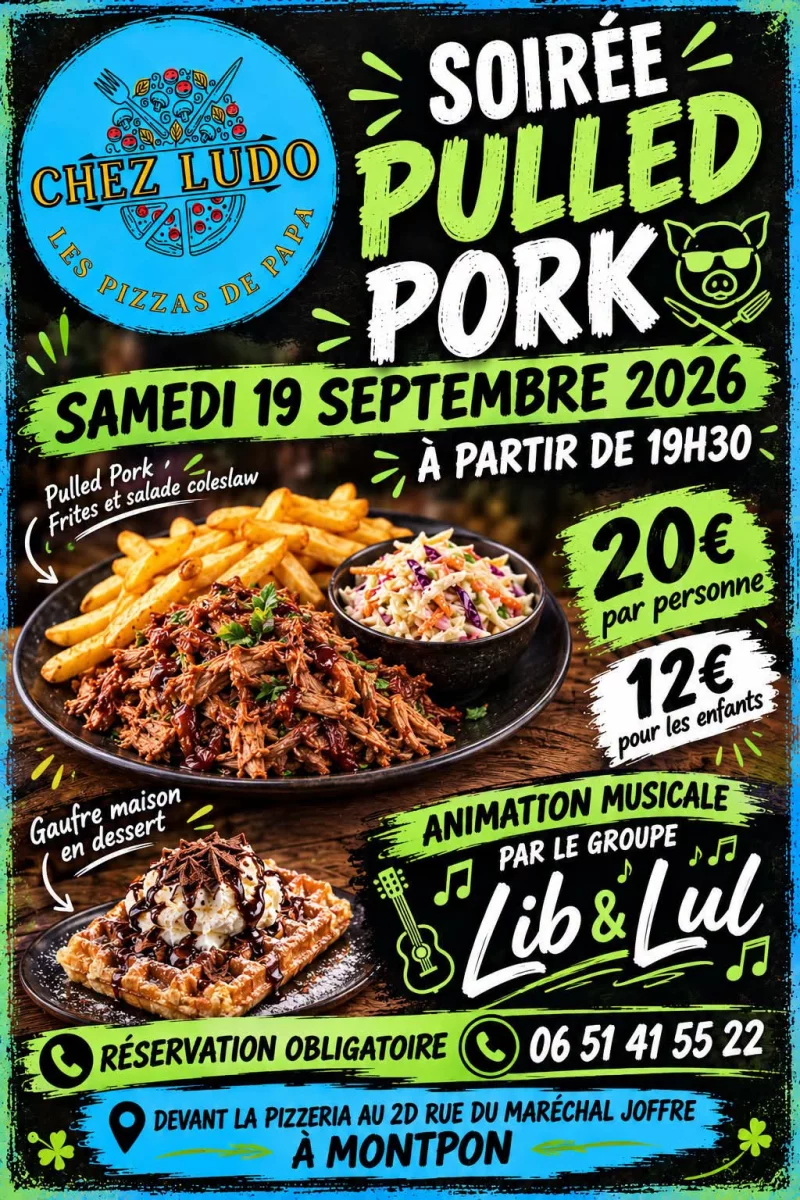 Soirée Pulled Pork
