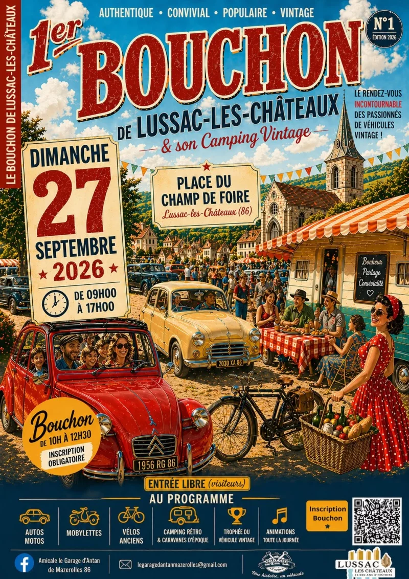 1er Bouchon de Lussac-les-Châteaux 86