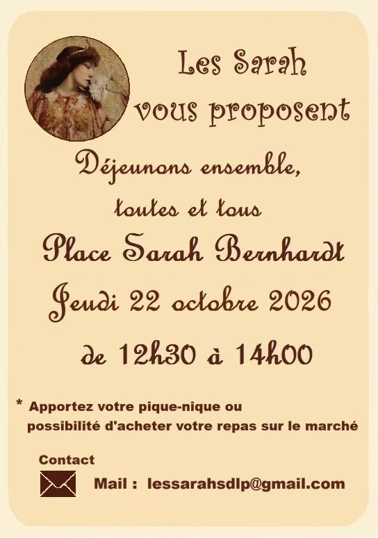 Faisons vivre ensemble la place Sarah Bernhardt à Bréquigny !