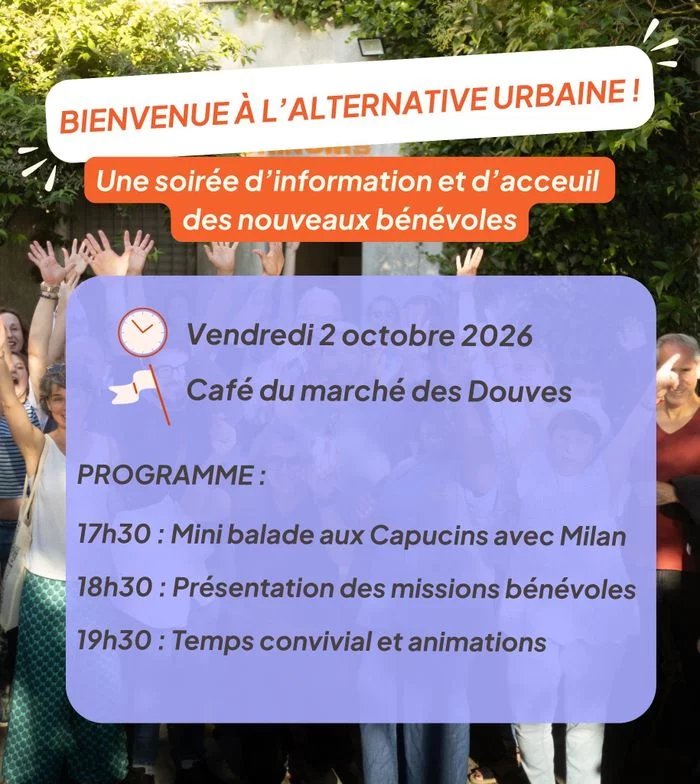Soirée d’information et d’accueil des nouveaux bénévoles