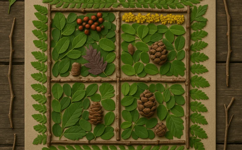 Atelier créatif mosaïque naturelle