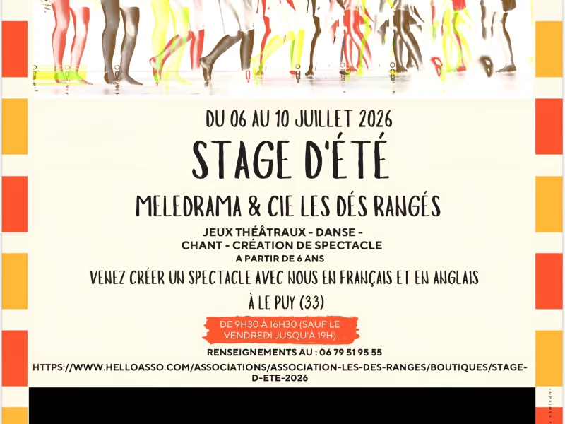 Stage d'été