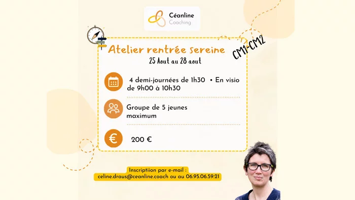 Atelier CM1-CM2 — Apprendre ses leçons avec méthode- en visio