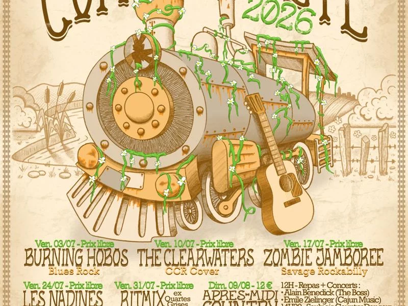 Le Saulnois D'rails - concert de Blue Cat Band