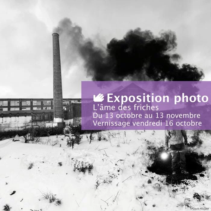 Vernissage de l'exposition photographique "L'âme des friches"