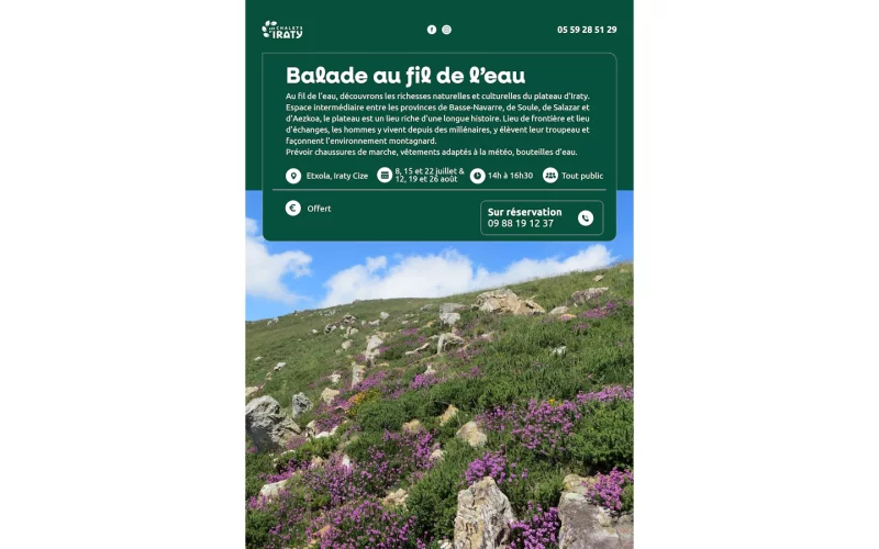 Balade au fil de l'eau