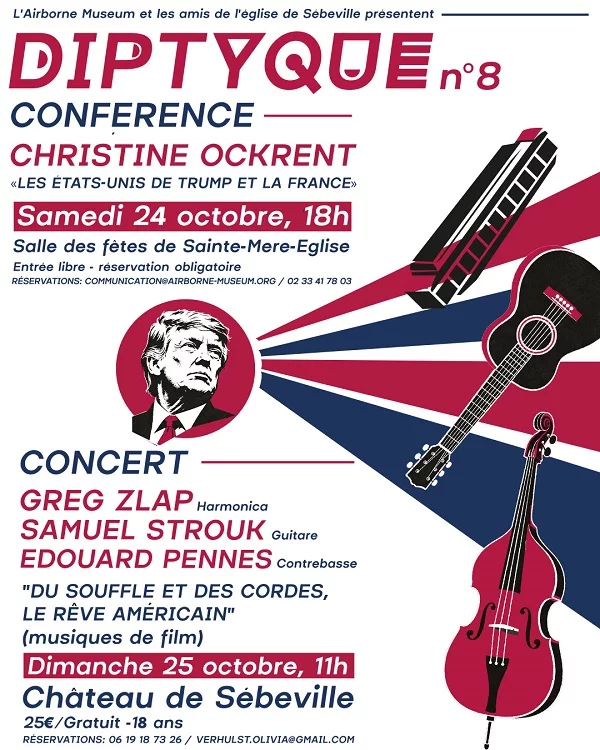 Conférence "Les Etats-Unis de Trump et la France" proposée par Christine Ockrent