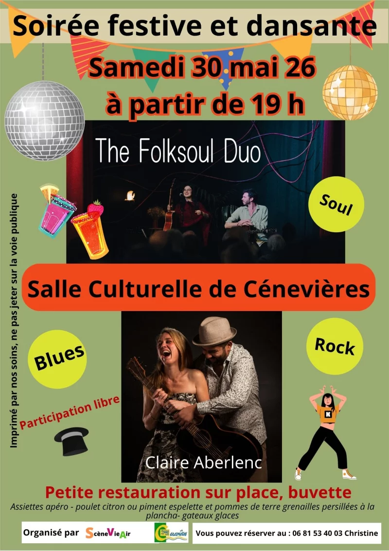 Soirée festive et dansante