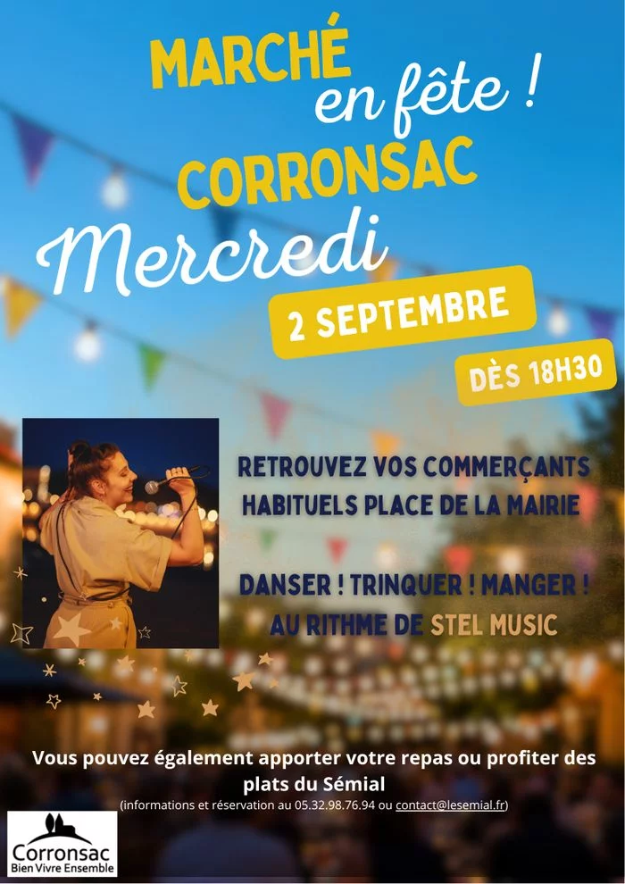 Marché en fête à Corronsac