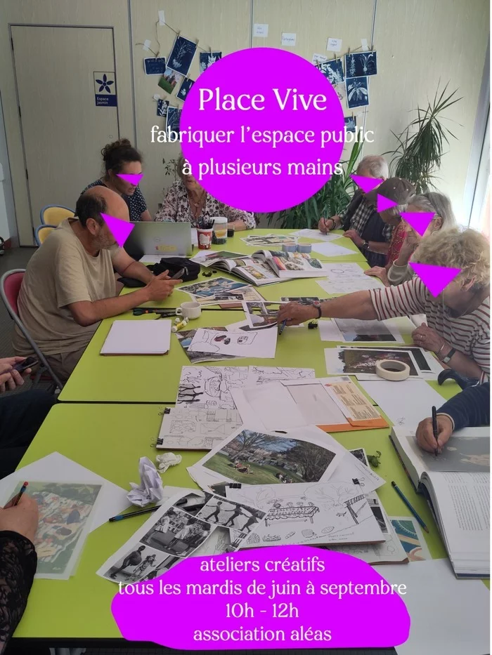 "Place Vive" - ateliers créatifs