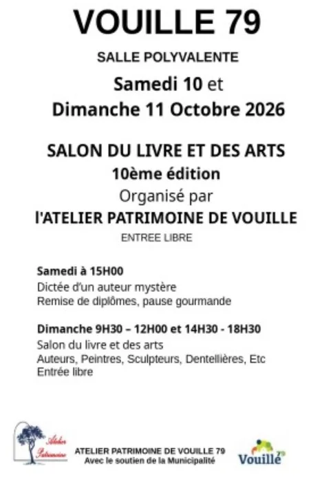 Salon du livre à Vouillé