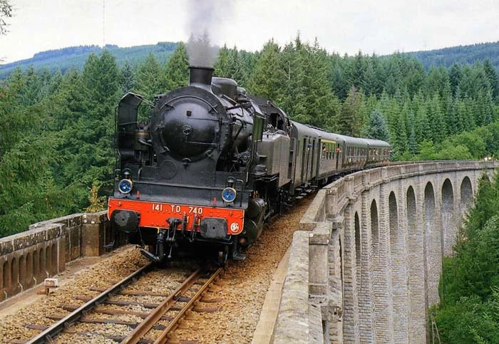 Train touristique à vapeur : Circuit de la Haute vallée de la Vienne - 12 août