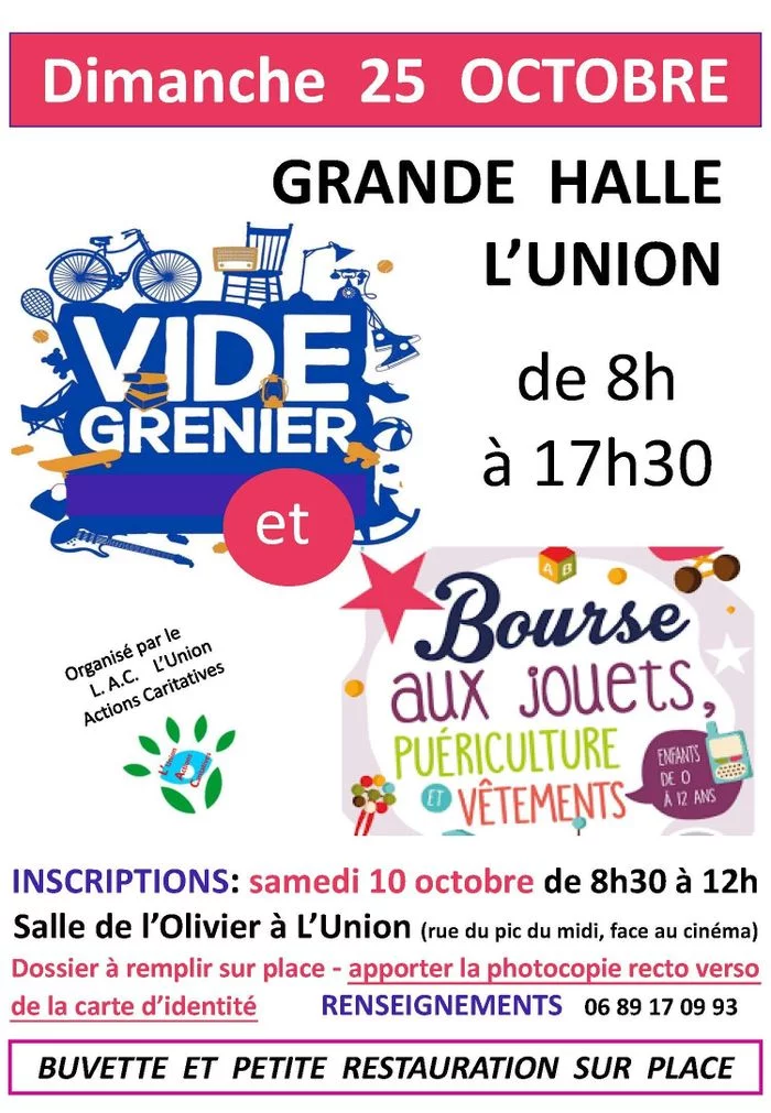 Vide-greniers du L.A.C - Dimanche 25 octobre