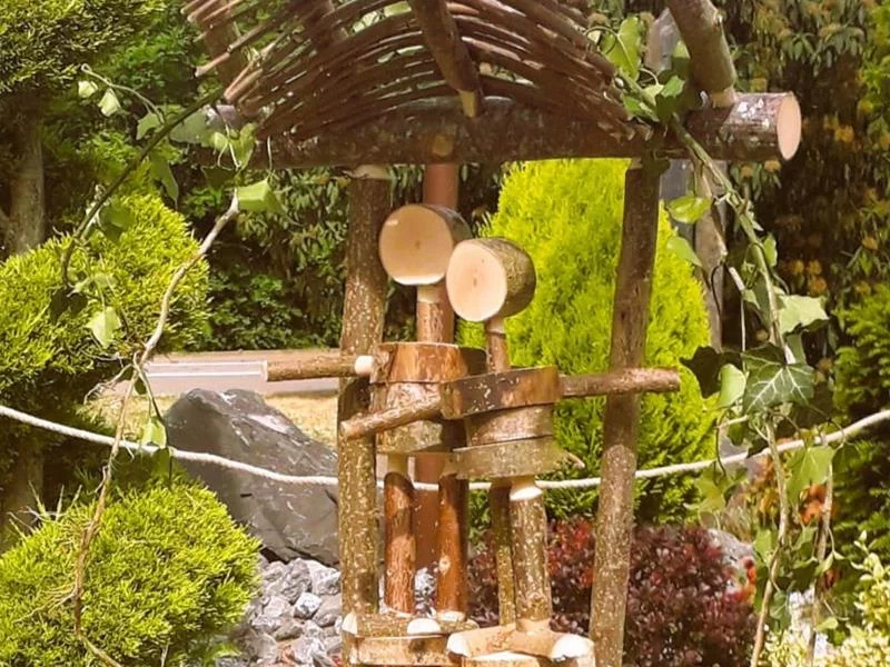 Spectacle - La cité du peuple de bois, Cie jeux et tartines, Installation artistique participative