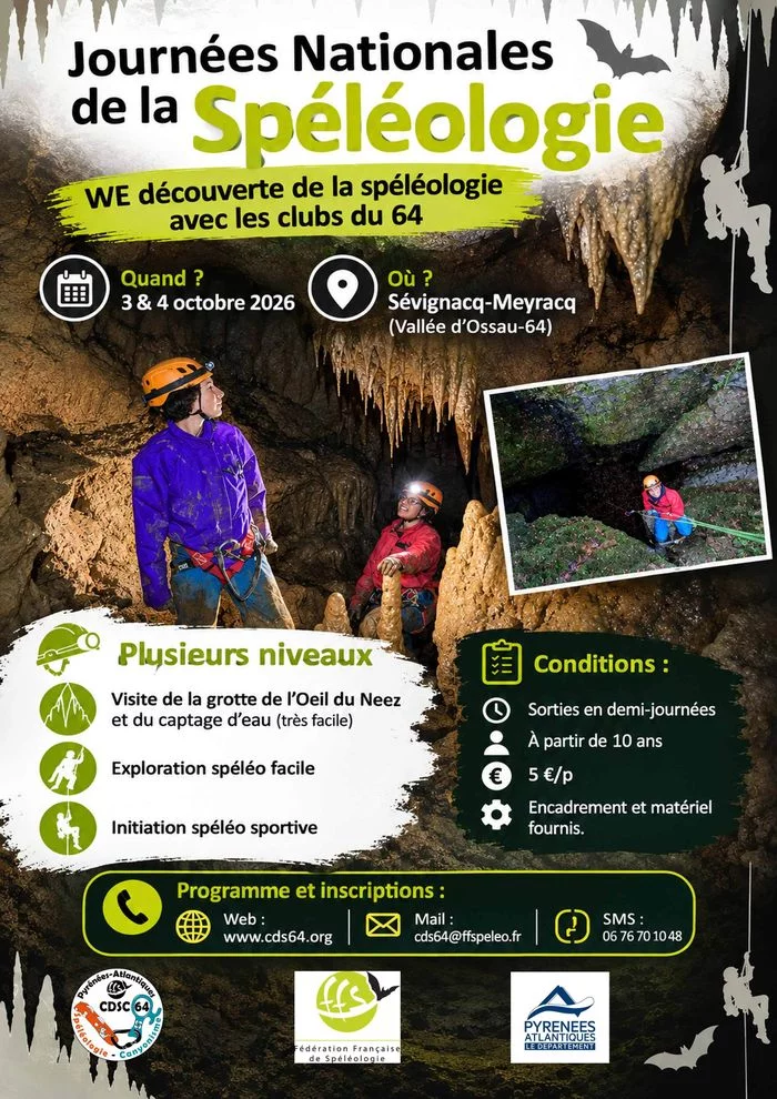 Journées Nationales de la Spéléologie