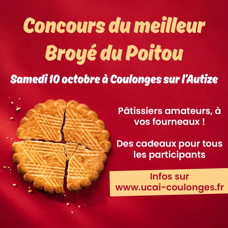 Concours du meilleur broyé du Poitou