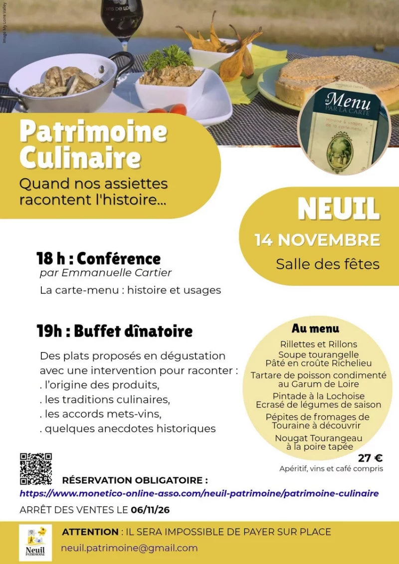 Patrimoine culinaire - Quand nos assiettes racontent l'histoire...