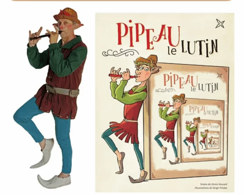 Pipeau le lutin dans “Quatre saisons en forêt “