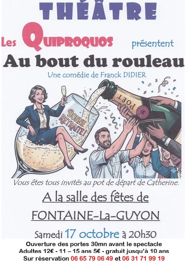 Théâtre : Au bout du rouleau