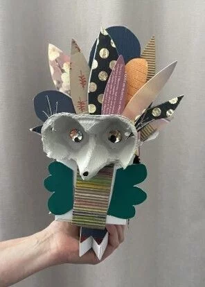 L’art du recyclé : volumes en papier et carton- atelier