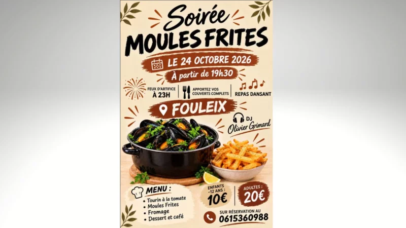 Soirée moules frites