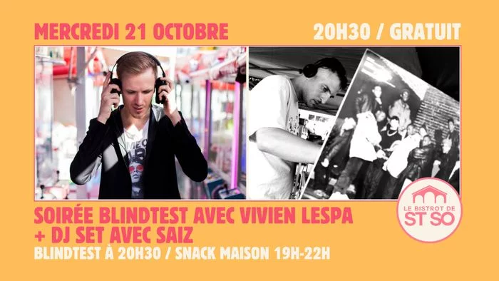 Soirée Blindtest + DJ Set