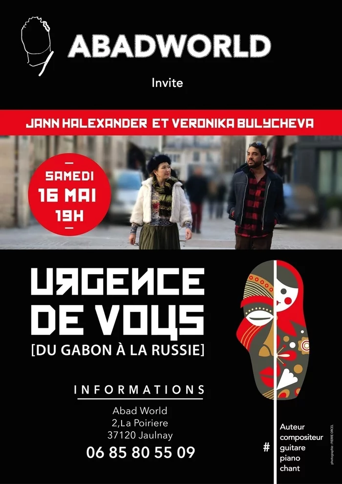 'Urgence de Vous, du Gabon à la Russie'  à Jaulnay