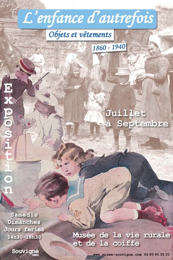 Exposition temporaire "L'enfance d'autrefois" entre 1860 et 1940