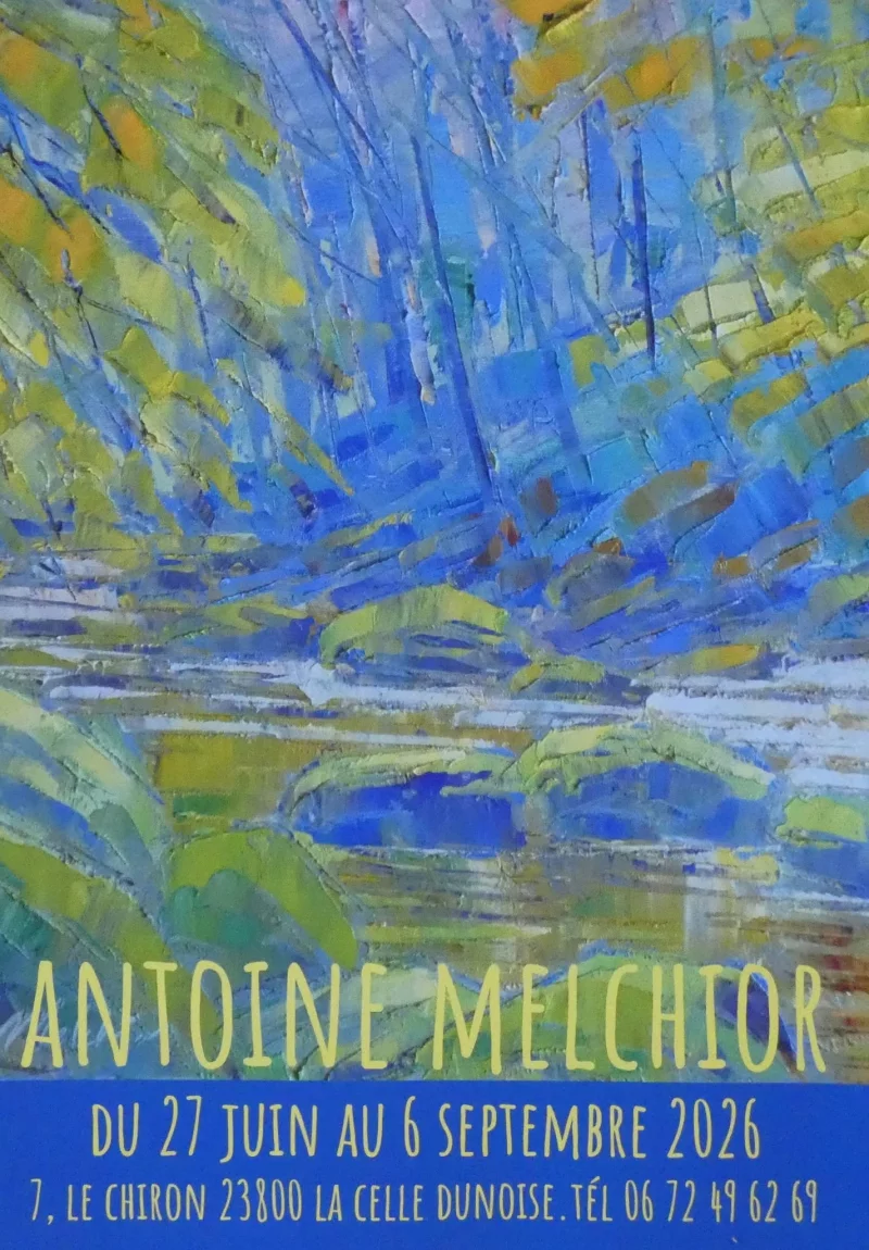 Exposition peinture Antoine Melchior