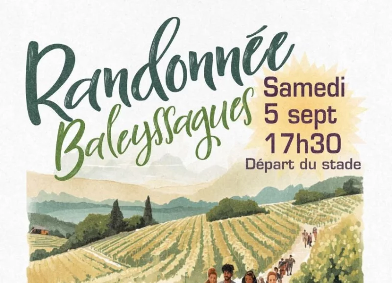Randonnée à Baleyssagues