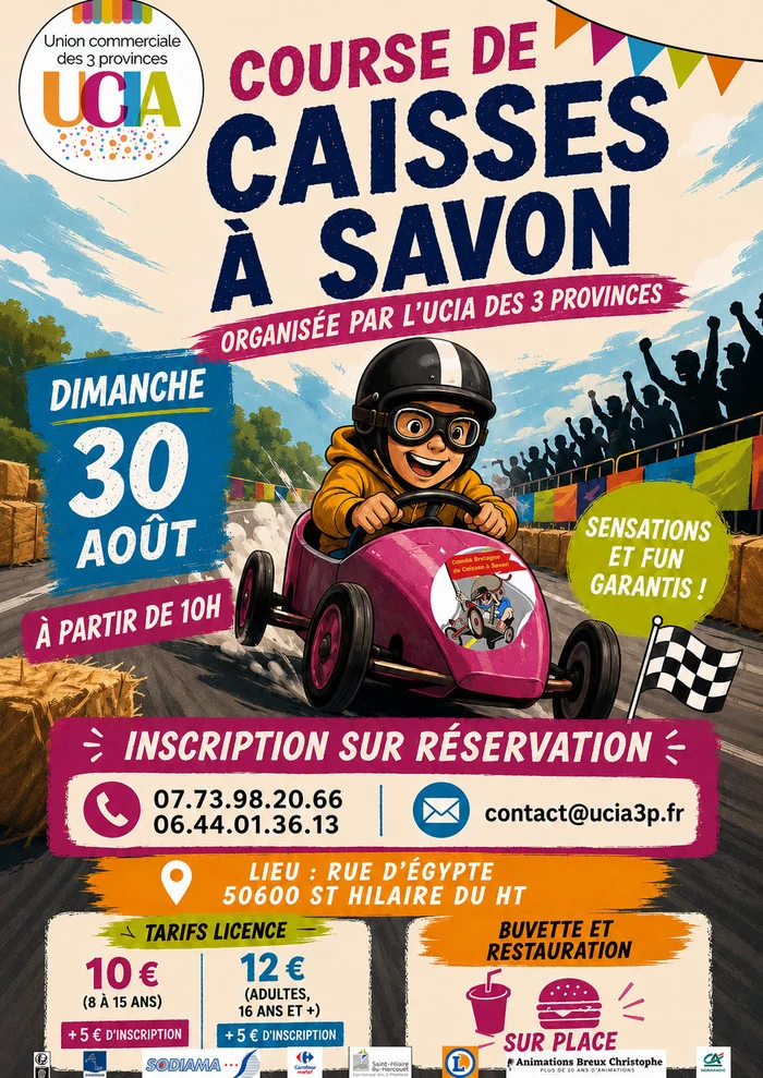 COURSE DE CAISSES A SAVON