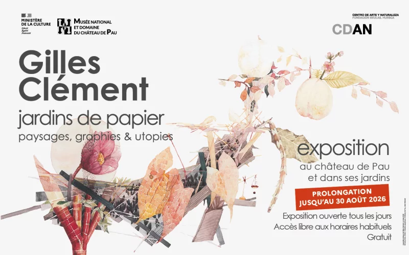 Exposition: Gilles Clément Jardins de papier- Prolongation