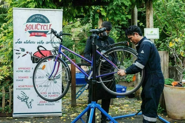 Atelier vélo : diagnostic, petite réparation et sensibilisation à la pratique du vélo