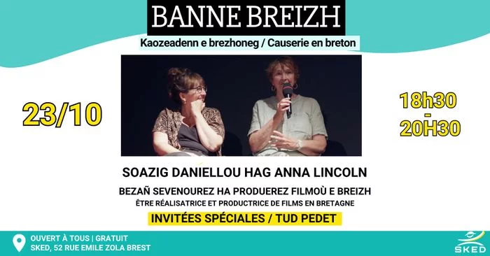 Causerie en breton avec Soazig Daniellou et Anna Lincoln