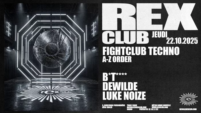 Fightclub Techno: B**i**, Dewilde, Luke Noize